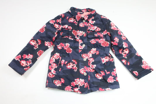 Floral jacket from Lupilu - Size 116 - Navy blue