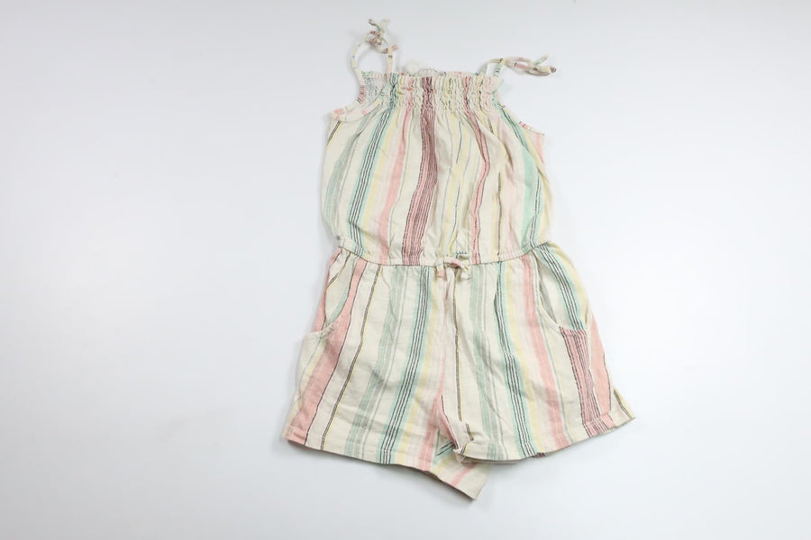 Gestreifter Jumpsuit von Kappahl – Größe 122 – Mehrfarbig