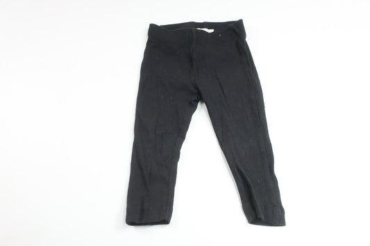 Ribbed pants from Tiny One - Size 62 - Black