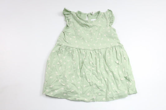 Floral dress from H&M - Size 68 - Green