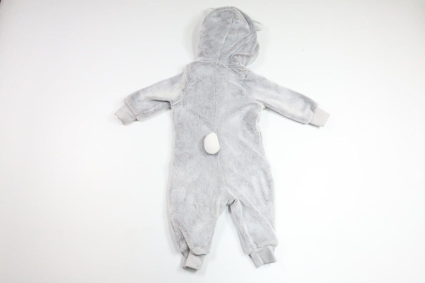 Fleece overall rabbit from VRS - Size 74 - Grey