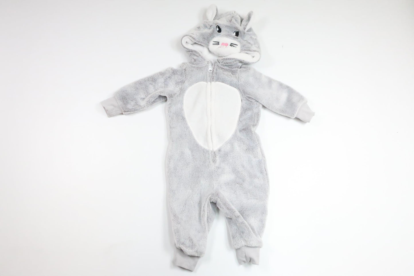 Fleece overall rabbit from VRS - Size 74 - Grey