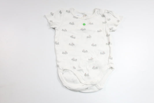 Bodysuit with rabbits from H&amp;M - Size 68 - White