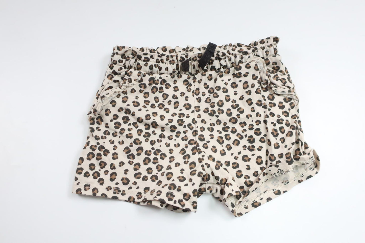 Leopard-print shorts from H&M - Size 74 - Beige