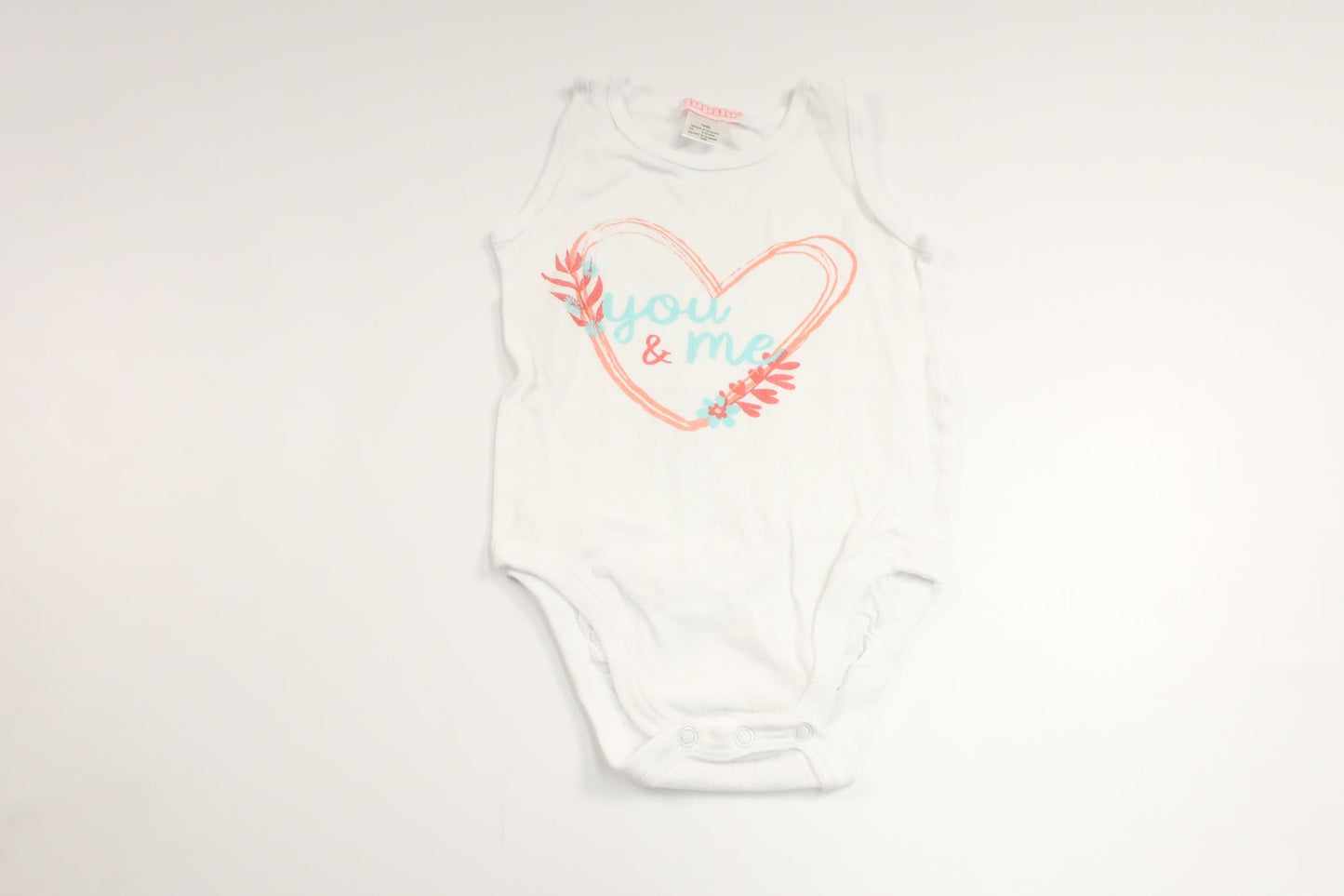 Leinenbody von Lupilu – Größe 74/80 – Weiß