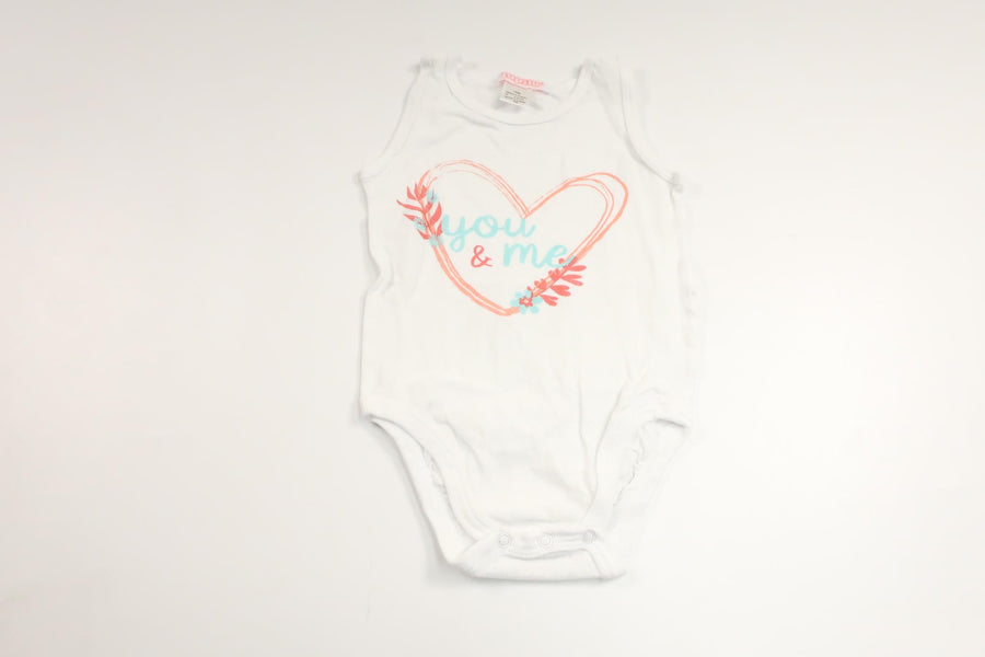 Leinenbody von Lupilu – Größe 74/80 – Weiß