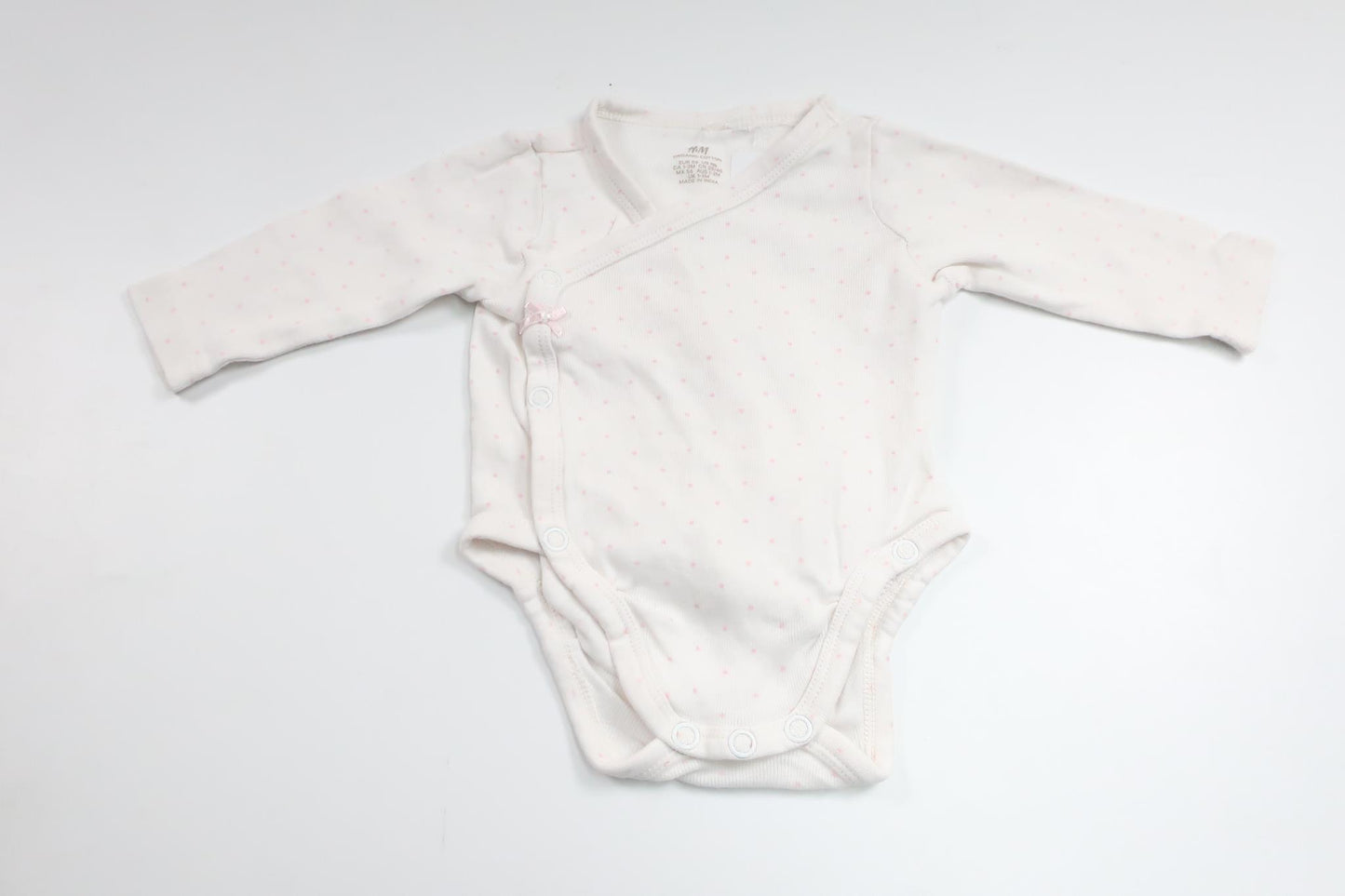 Wrap bodysuit from H&M - Size 56 - White