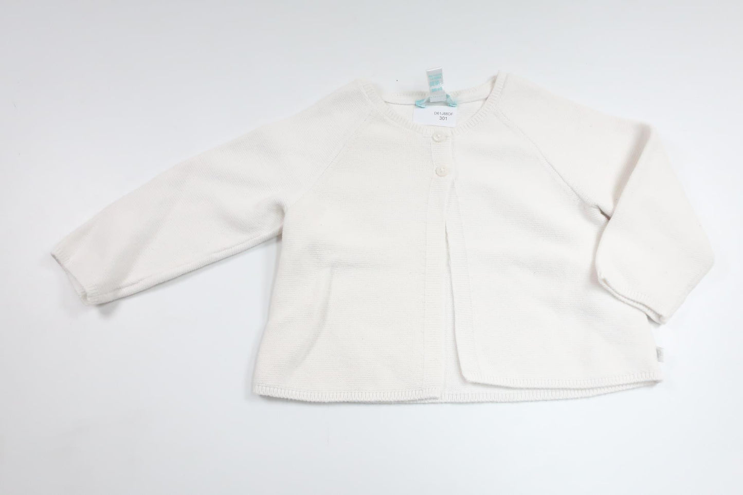 Knitted cardigan from Obaïbi - Size 80 - White