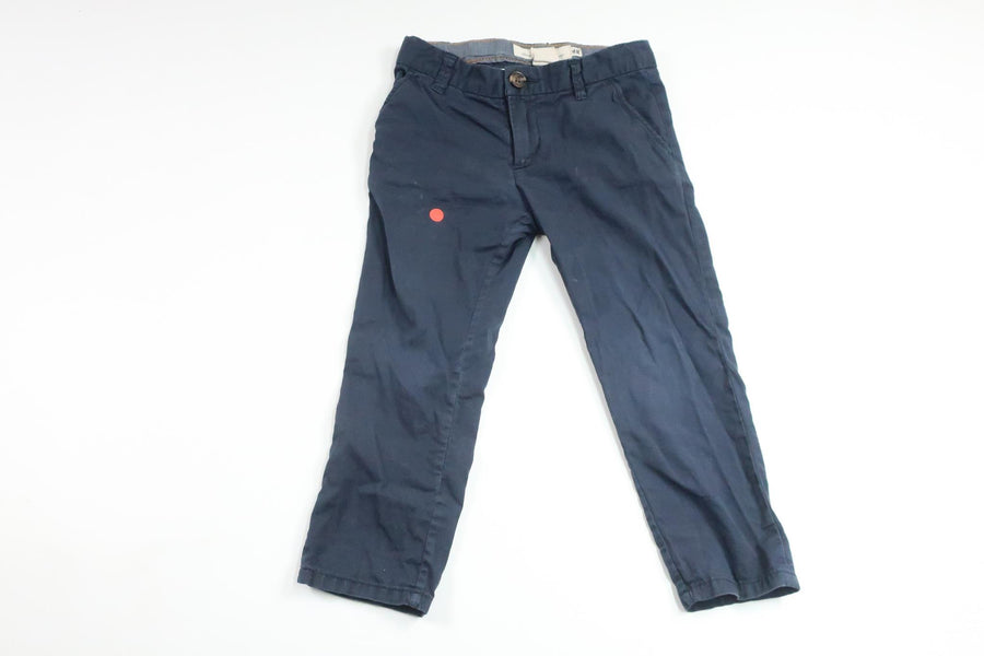 Chinos from H&M - Size 98 - Navy blue