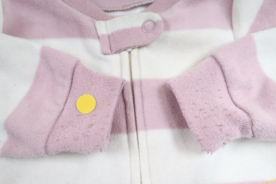 Fleece-Pyjama von Carter's – Größe 62/68 – Lila