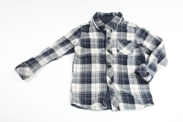 Checked shirt from Baby Skill - Size 86 - Navy blue