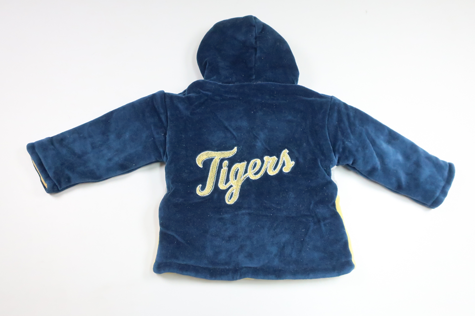 Thick fleece hooded jacket from Kajdi Baby - Size 86 - Blue