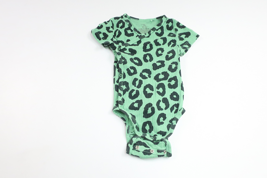 Wrap bodysuit from Lindex - Size 68 - Green