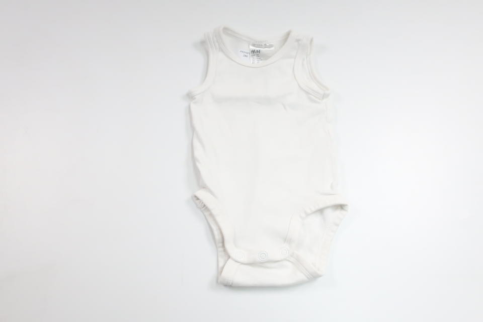 Linen bodysuit from H&M - Size 68 - White