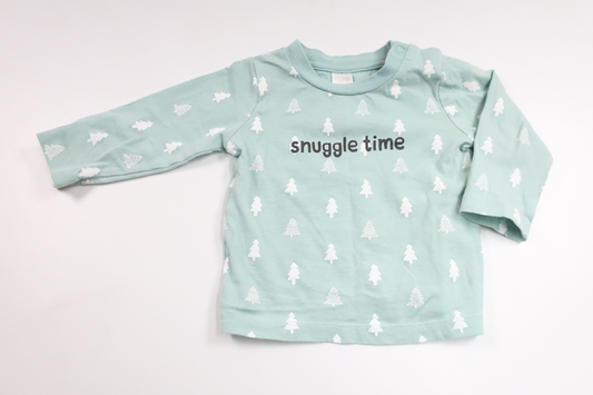 Pyjama-Pullover von Baby Club by C&A – Größe 68 – Blau