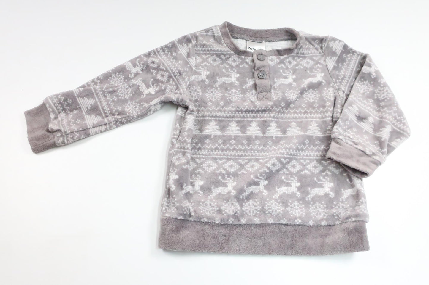 Santa sweater from Kappahl - Size 86/92 - Grey