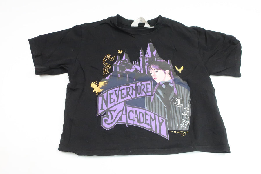 Pullover mit Mittwochsmotiv von H&MM - Größe 128/134 - Schwarz