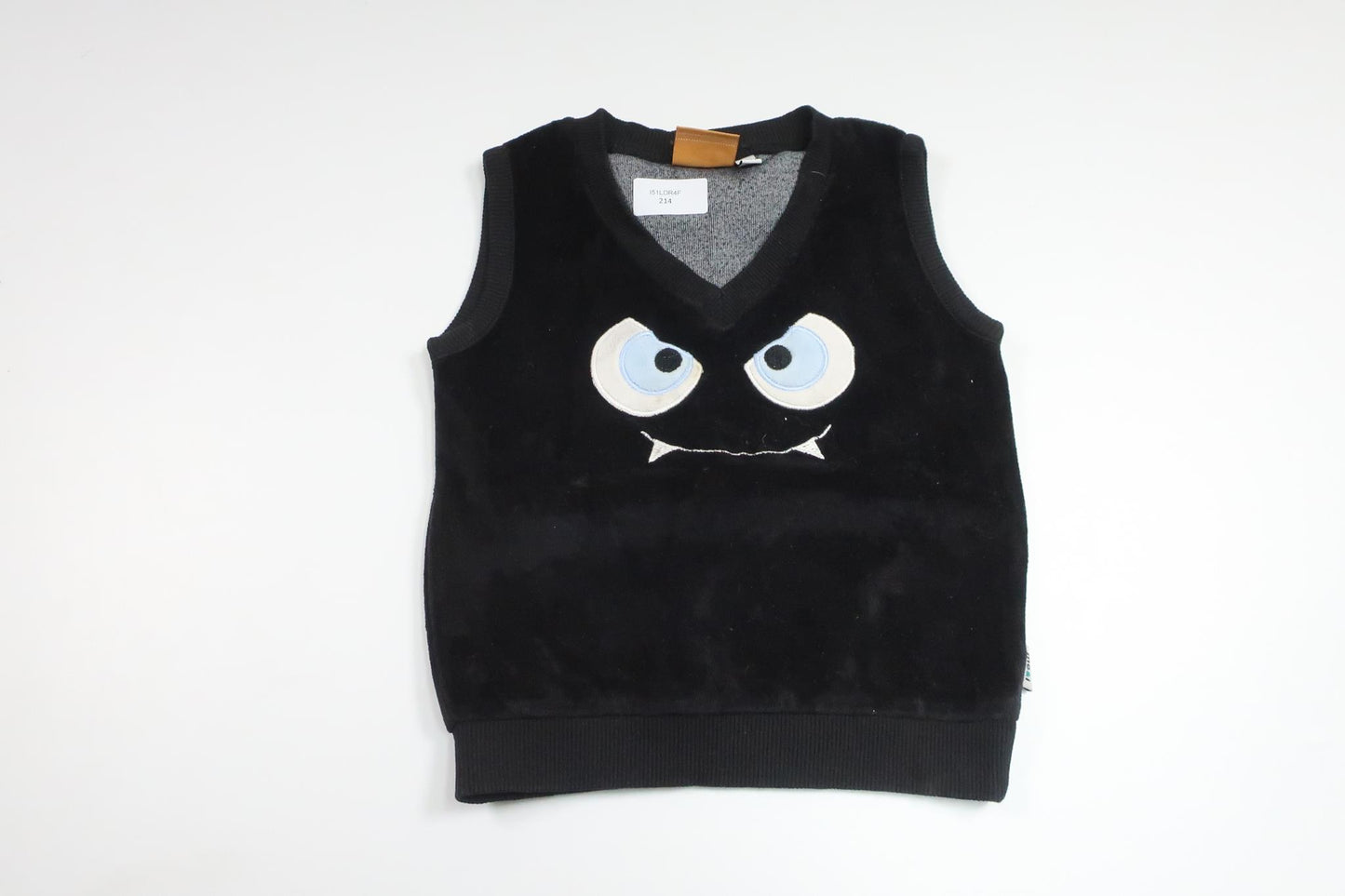 Fleeceweste von Me & I – Größe 98/104 – Schwarz