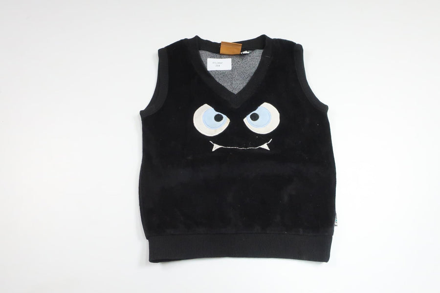 Fleeceweste von Me & I – Größe 98/104 – Schwarz