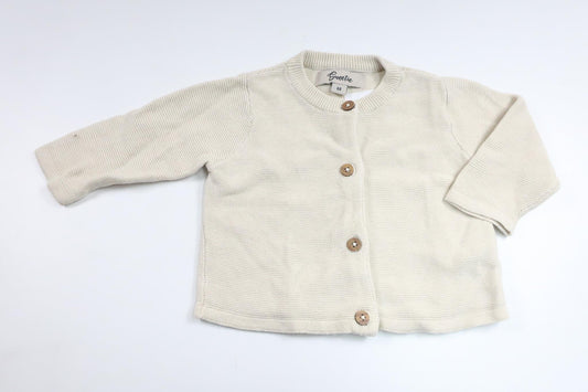 Knitted cardigan from Sweetie - Size 68 - Beige