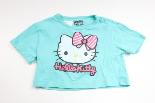 T-Shirt mit Hello Kitty von Junny – Größe 104 – Blau