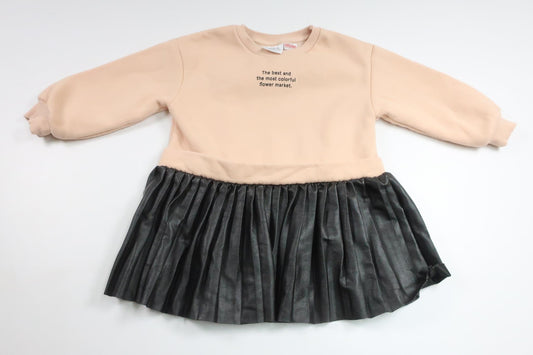 Kleid von Zara – Größe 86 – Beige