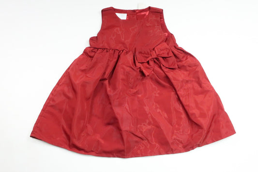 Partykleid mit Schleife von H&MM - Größe 86 - Rot