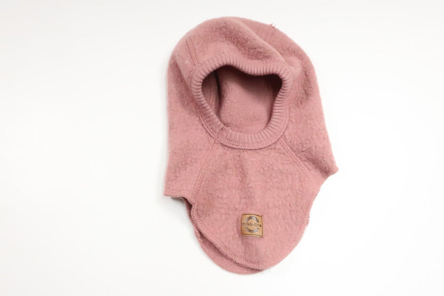 Sturmhaube von Mikk-line – Größe 86/92 – Rosa