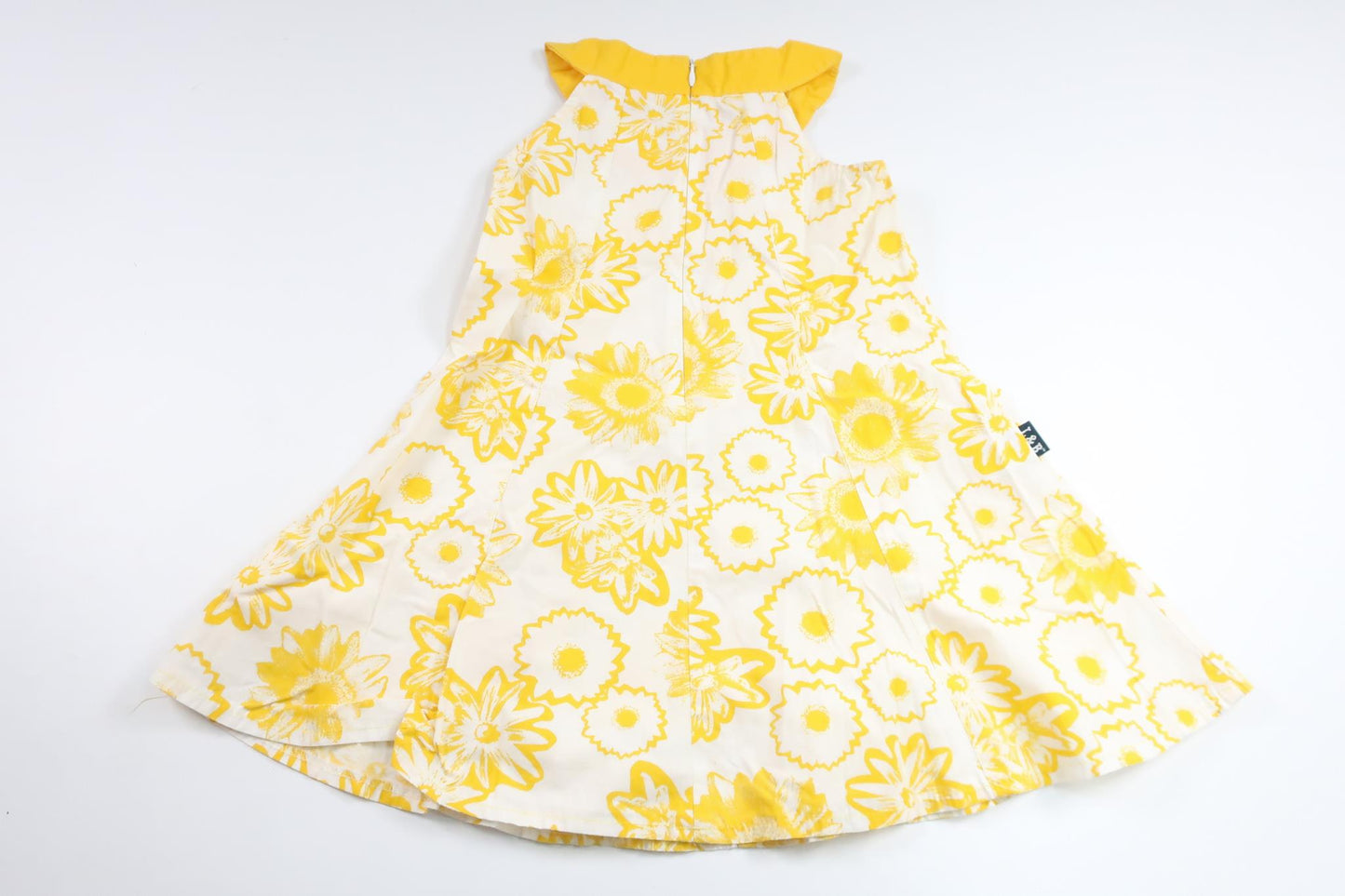 Floral dress from Lingon &amp; Blåbär - Size 90 - Yellow