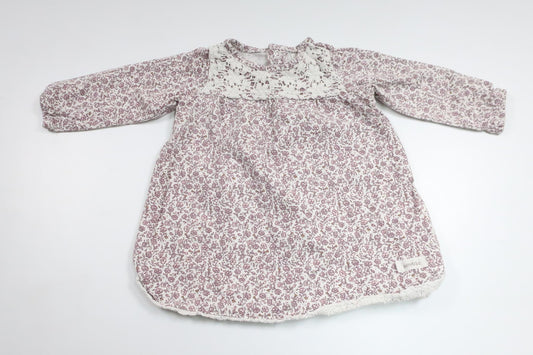 Floral dress from Newbie - Size 74 - Purple
