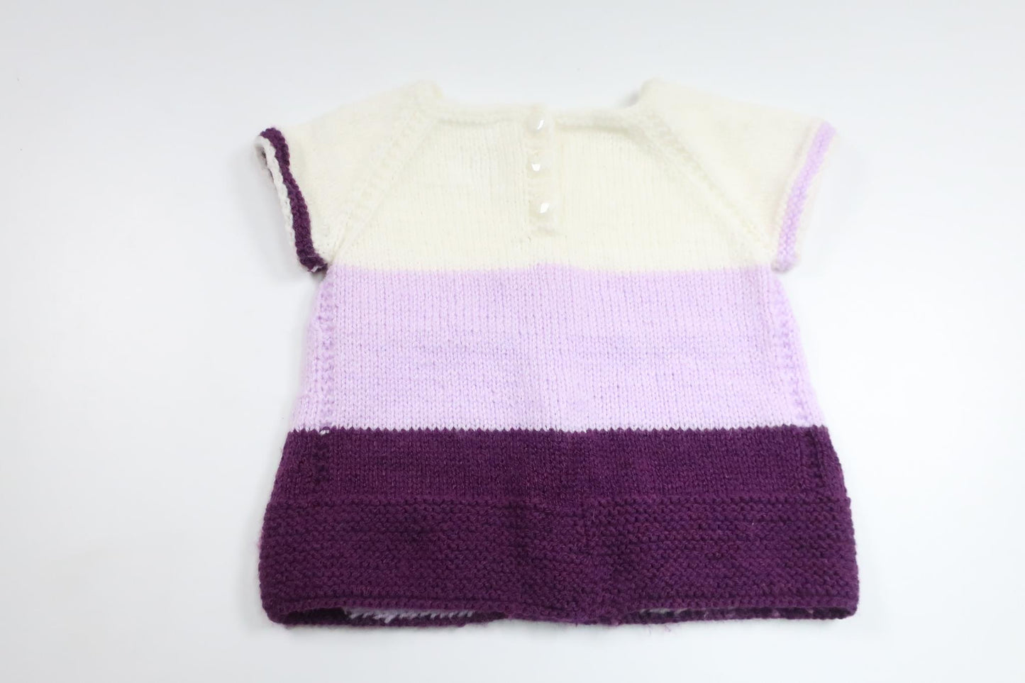 Knitted sweater from Hemstickat - Size 74/80 - Purple