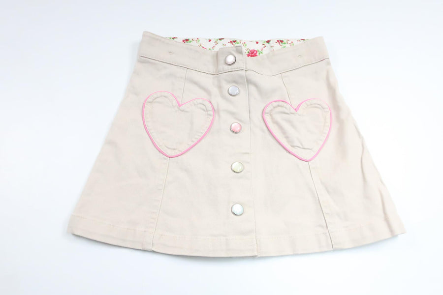 Rock von H&MM - Größe 116 - Beige