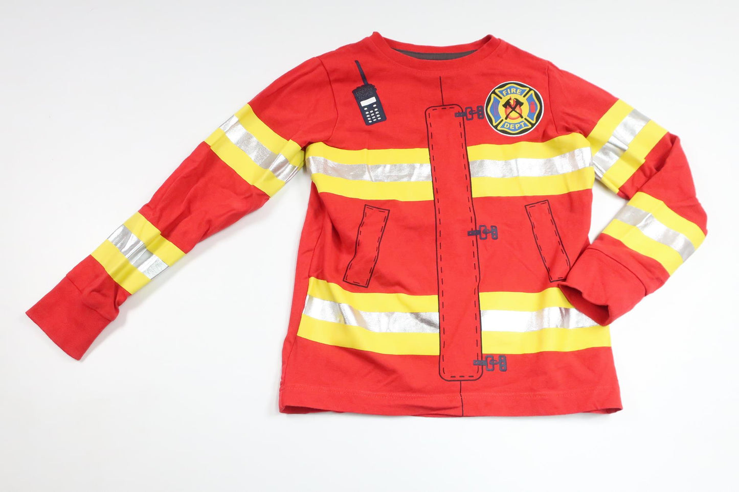 Pyjama-Pullover von ICA I Love Eco – Größe 86/92 – Rot