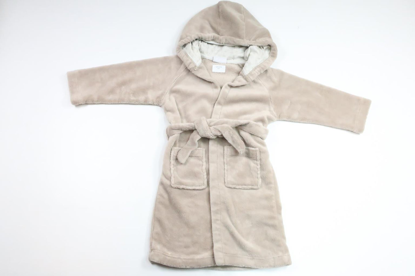 Bademantel von Libero – Größe 86/92 – Beige