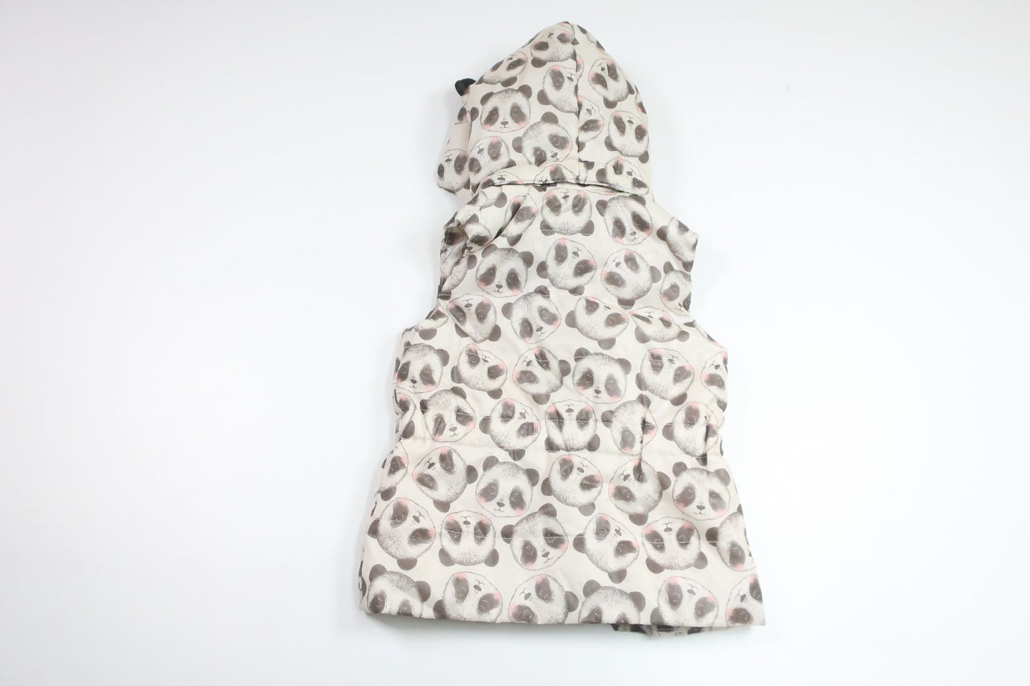 Weste mit Panda-Motiv von H&MM - Größe 104 - Weiß