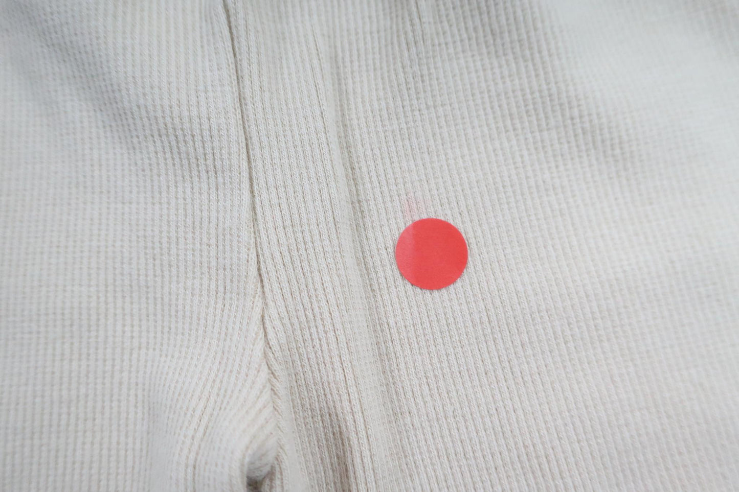 Ribbed trousers from ICA I Love Eco - Size 68 - Off-white