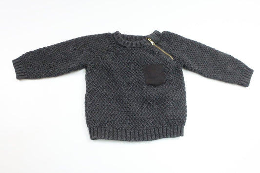Knitted sweater from Åhléns - Size 68 - Gray