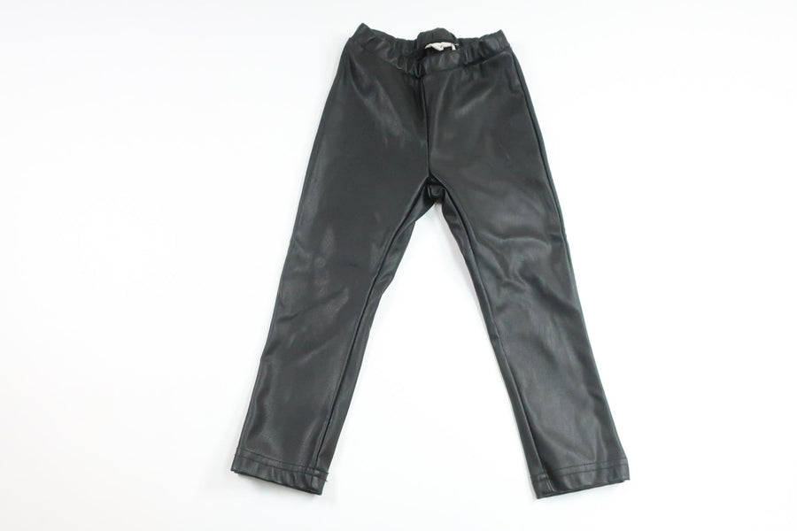 Faux leather trousers from Amy &amp; Lucy - Size 92 - Black