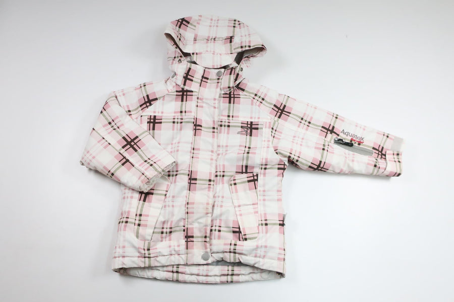 Checked jacket from Active Sportswear - Size 90 - Pink