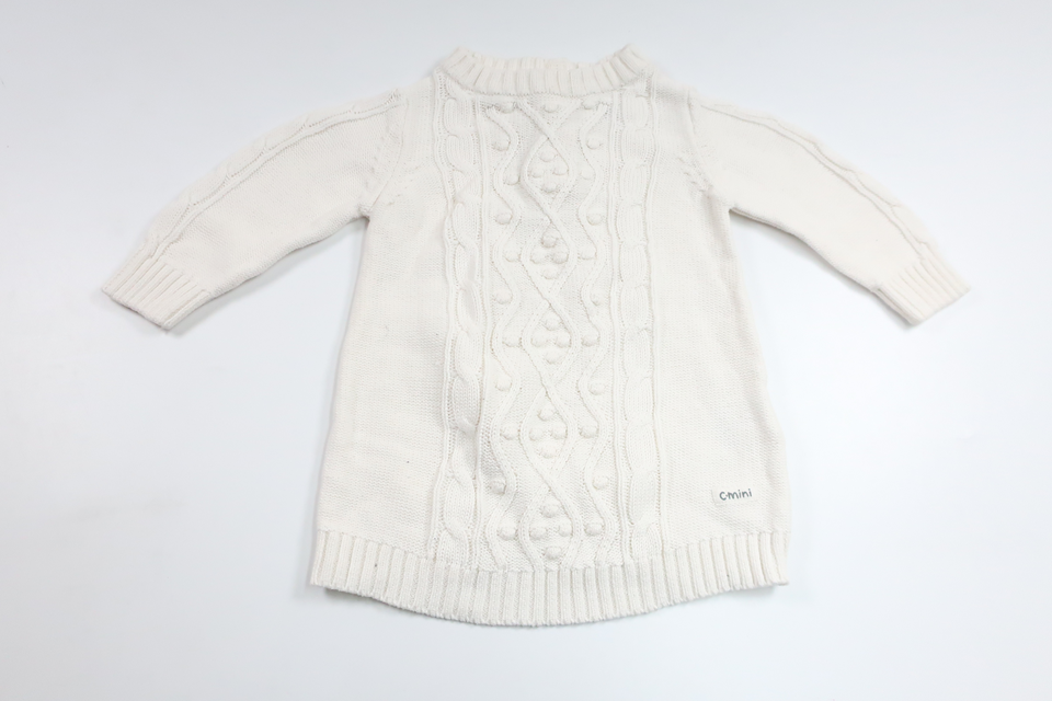 Knitted dress from Cubus - Size 68 - White