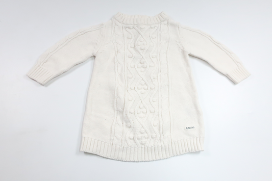 Knitted dress from Cubus - Size 68 - White
