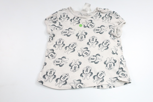 Sweater with Minnie from H&amp;M - Size 86 - Off-white