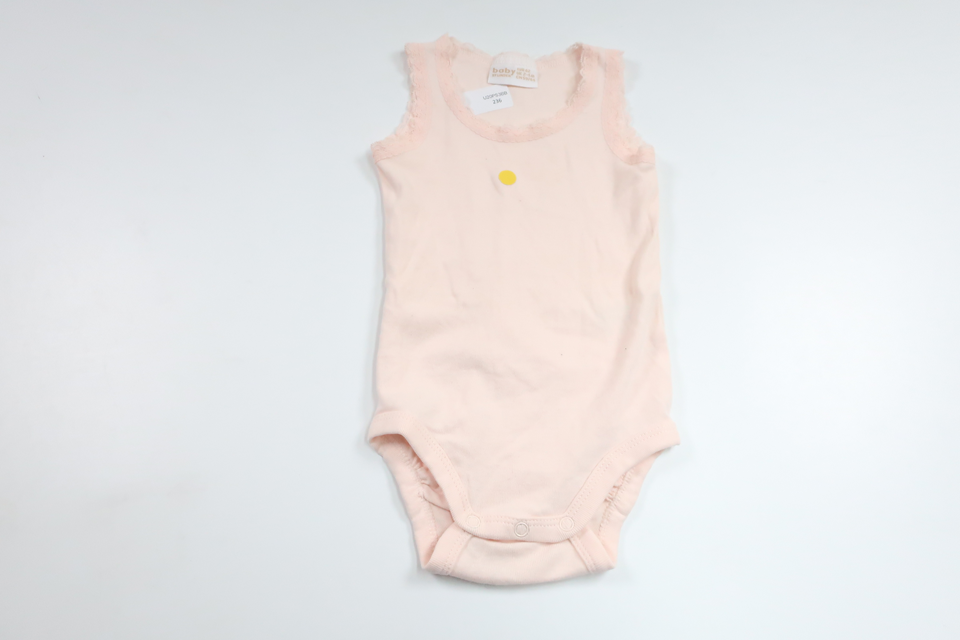 Linen bodysuit from Lindex - Size 62 - Pink