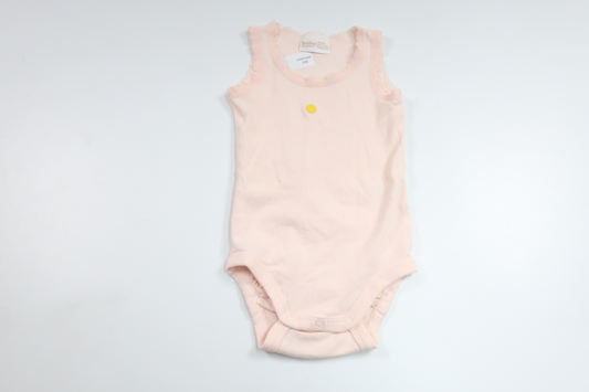 Linen bodysuit from Lindex - Size 62 - Pink