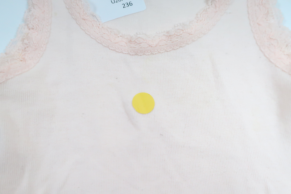 Linen bodysuit from Lindex - Size 62 - Pink