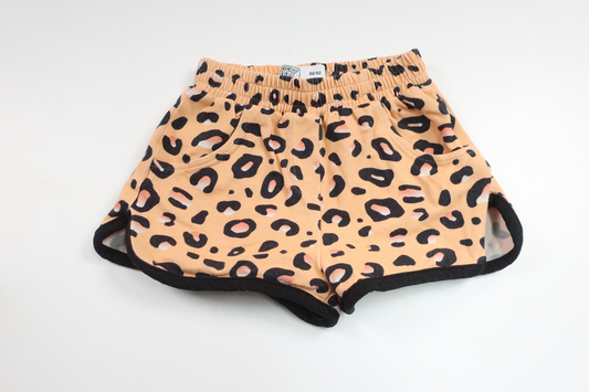 Shorts with leopard print from Disney - Size 86/92 - Orange