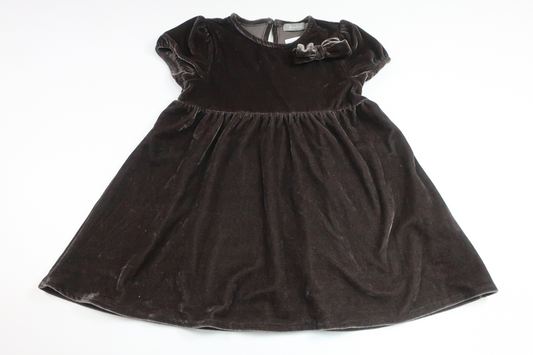Velour dress from Åhléns - Size 104 - Grey