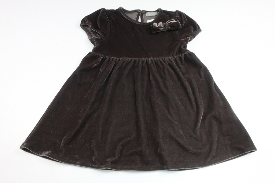 Velour dress from Åhléns - Size 104 - Grey