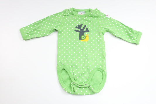 Polka dot bodysuit from Polarn o. Pyret - Size 56 - Green