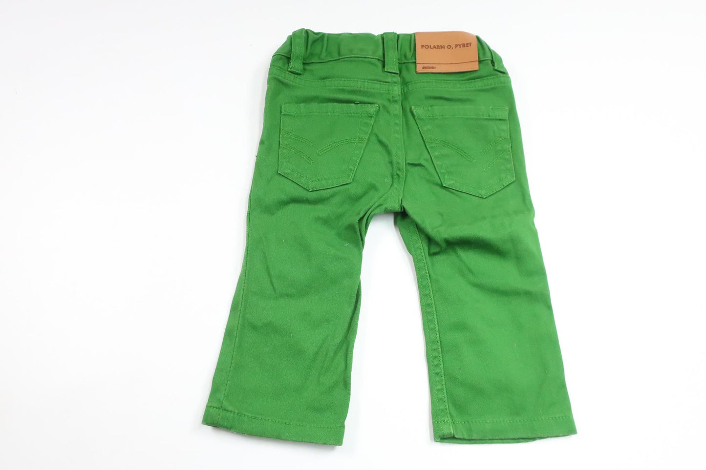 Chinos from Polarn o. Pyret - Size 68 - Green